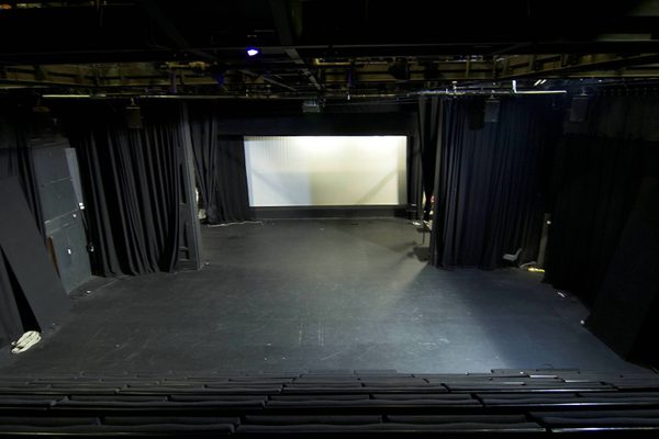 View of the stage in Traverse 1
